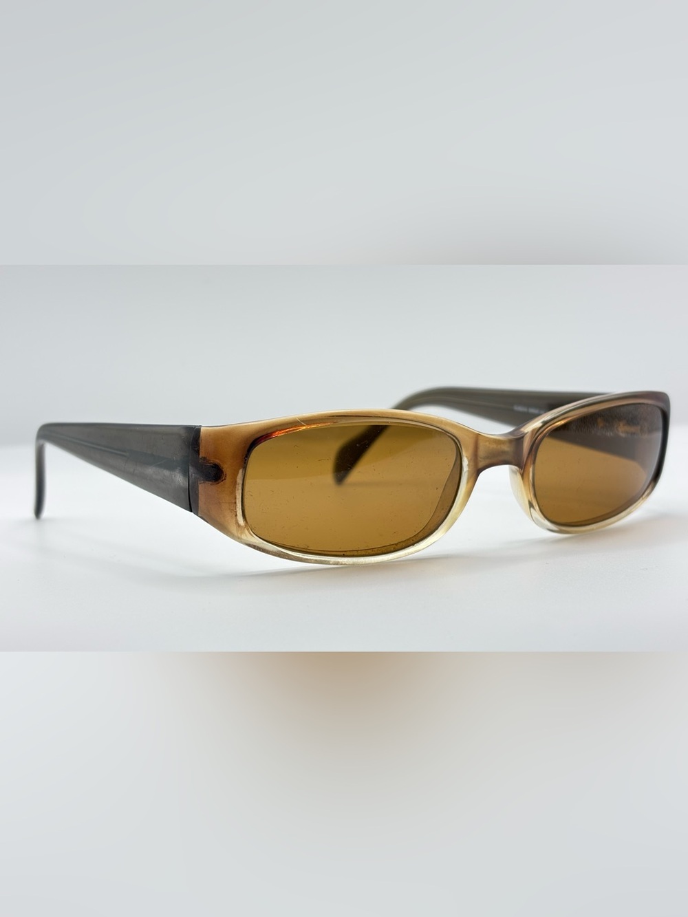Guess GU6244 Brown Translucent Oval Sunglasses Frames Only